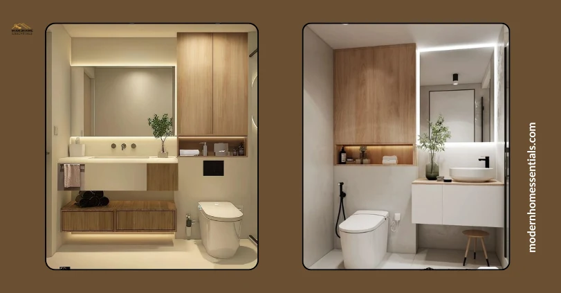 find best bathroom cabinets with style and space saving