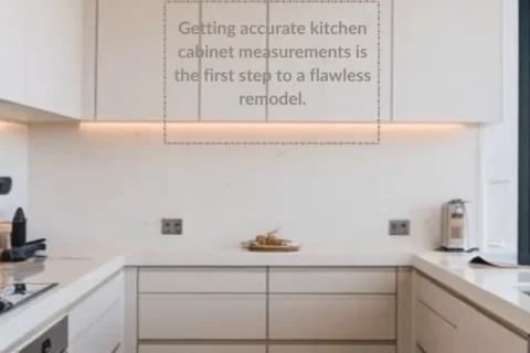 how to measure kitchen cabinets”